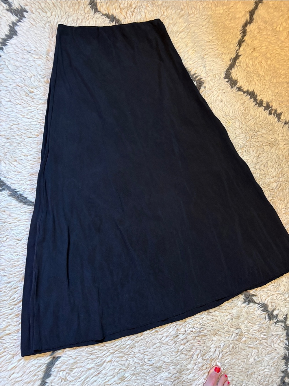 OZMA Black Maxi Skirt - Picture 4 of 17